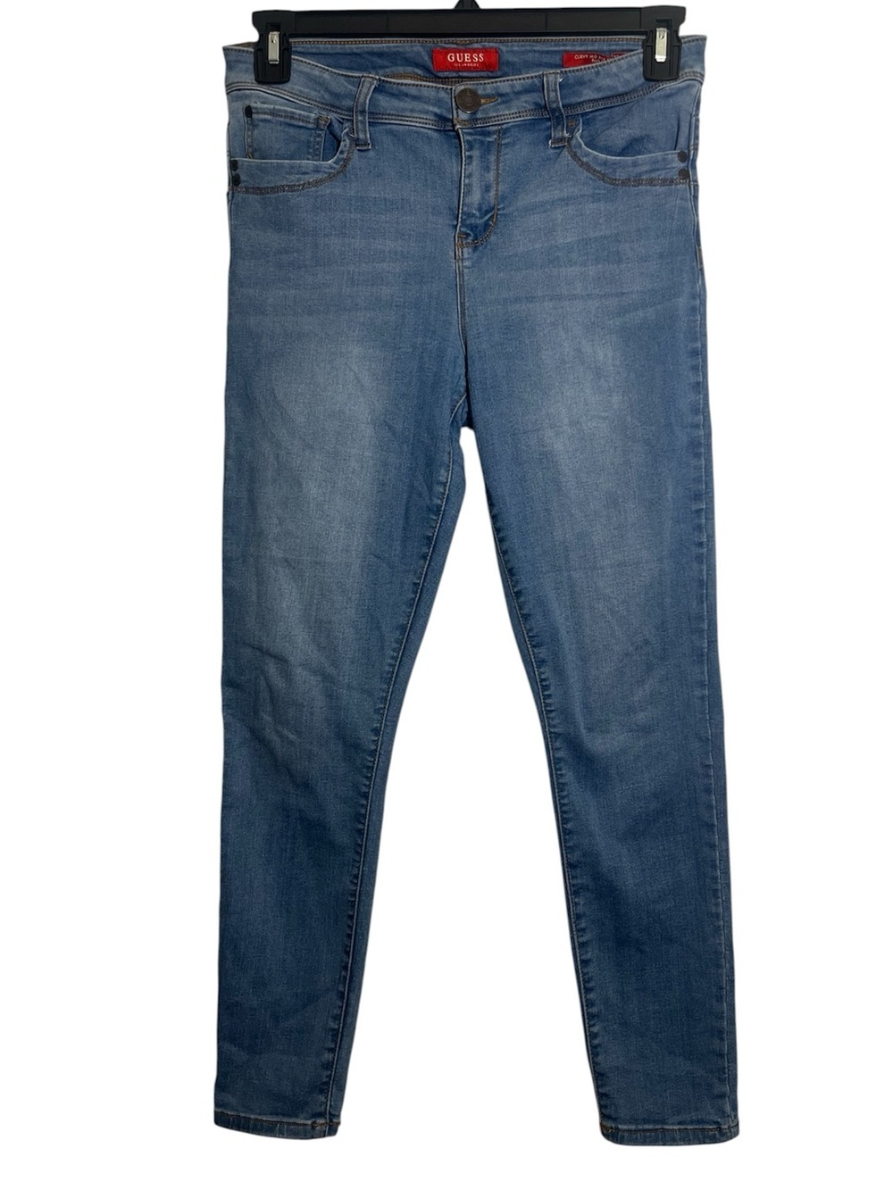 GUESS Medium Blue Skinny Jeans for Women
